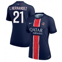 Paris Saint-Germain Lucas Hernandez #21 Hjemmebanetrøje Dame 2024-25 Kortærmet